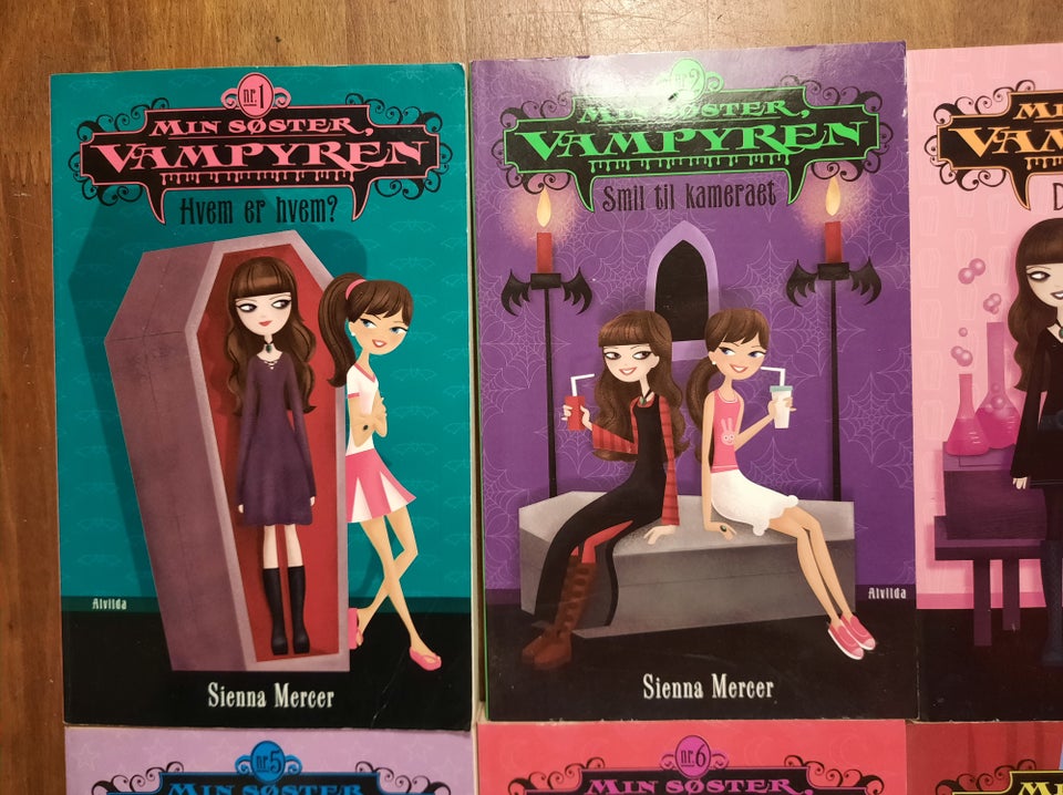 Min søster, Vampyren #1-8, Sienna Mercer