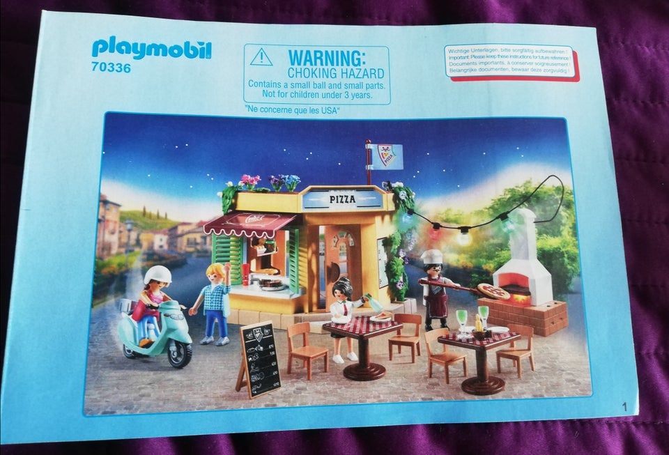 Playmobil, Pizzaria, City Life 70336
