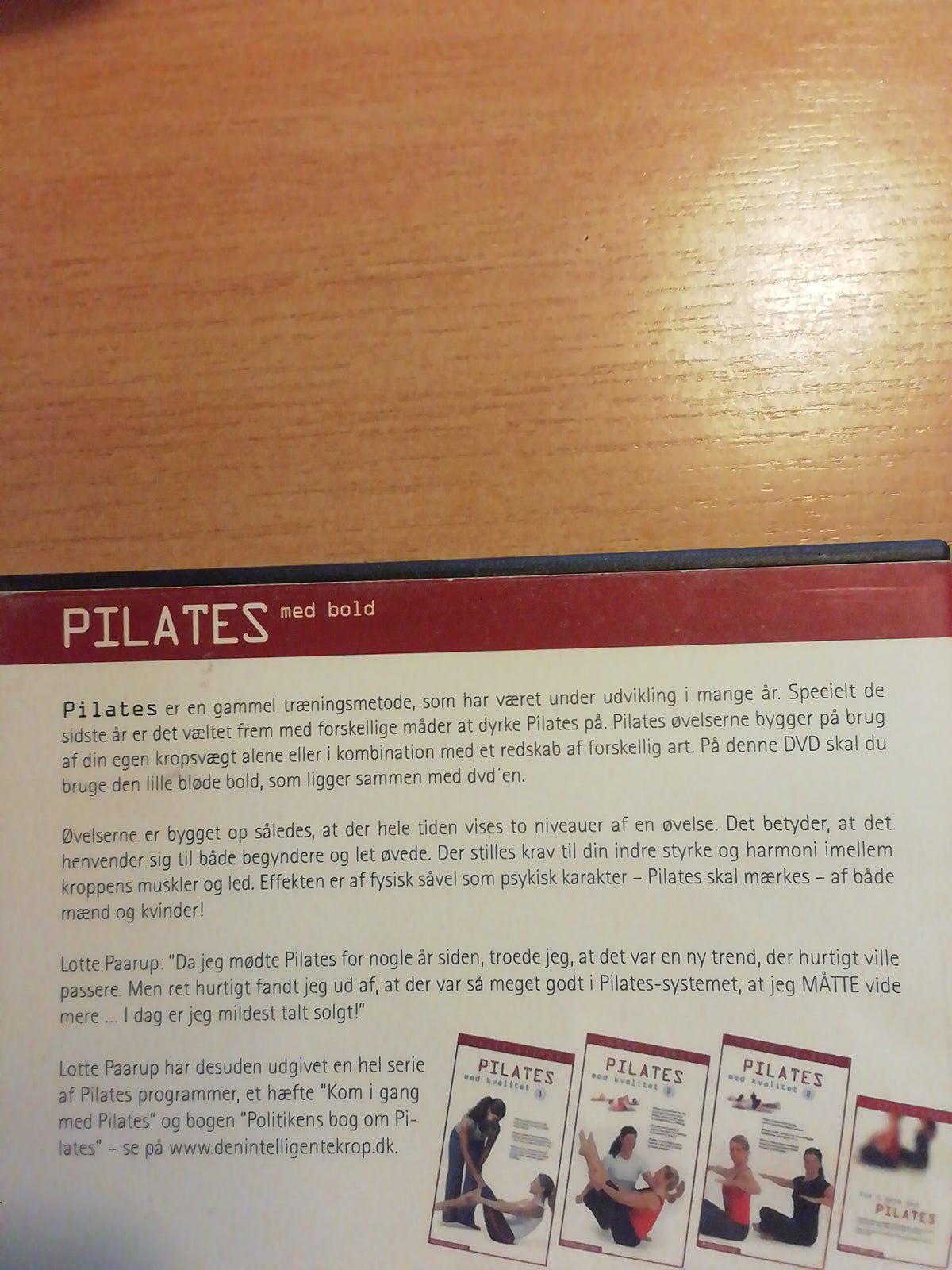 Pilates, DVD, andet
