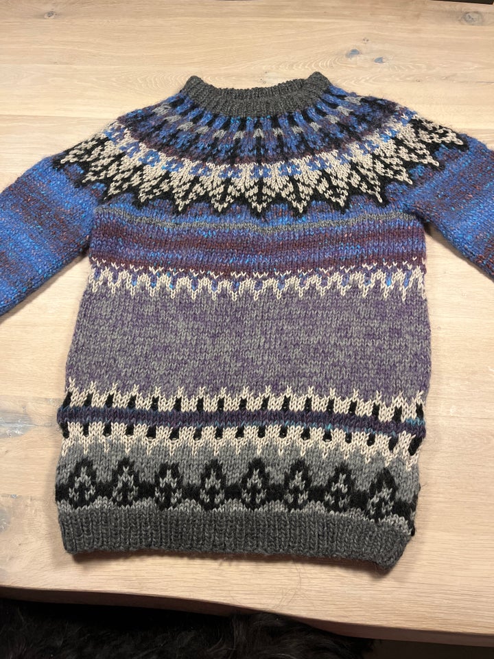 Sweater, Håndstrikket, str. 38