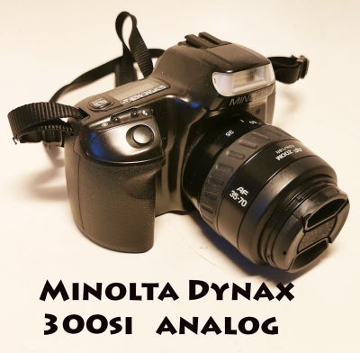 Minolta, Dynax 300si + AF 35/70mm, Aalborg, spejlrefleks, God, Minolta Dynax 300si + AF 35/70mm, Aal
