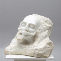 Unik marmor skulptur , Jens-Flemming Sørensen