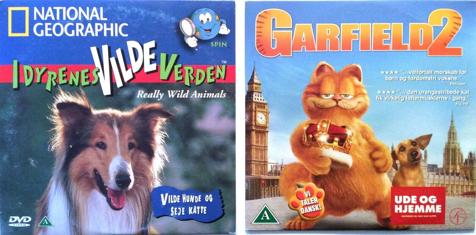 Garfield 2 • I dyrenes vilde verden, DVD, andet – Køb og Salg og Brugt