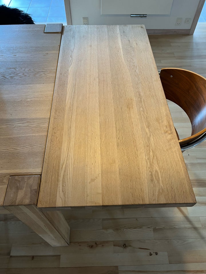 Spisebord, Massiv Egetræ, b: 110 l: 230