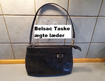 Anden håndtaske, Bel Sac, læder, Bel sac taske 400 kr 

i ægte læder, smart og praktisk i god stand,