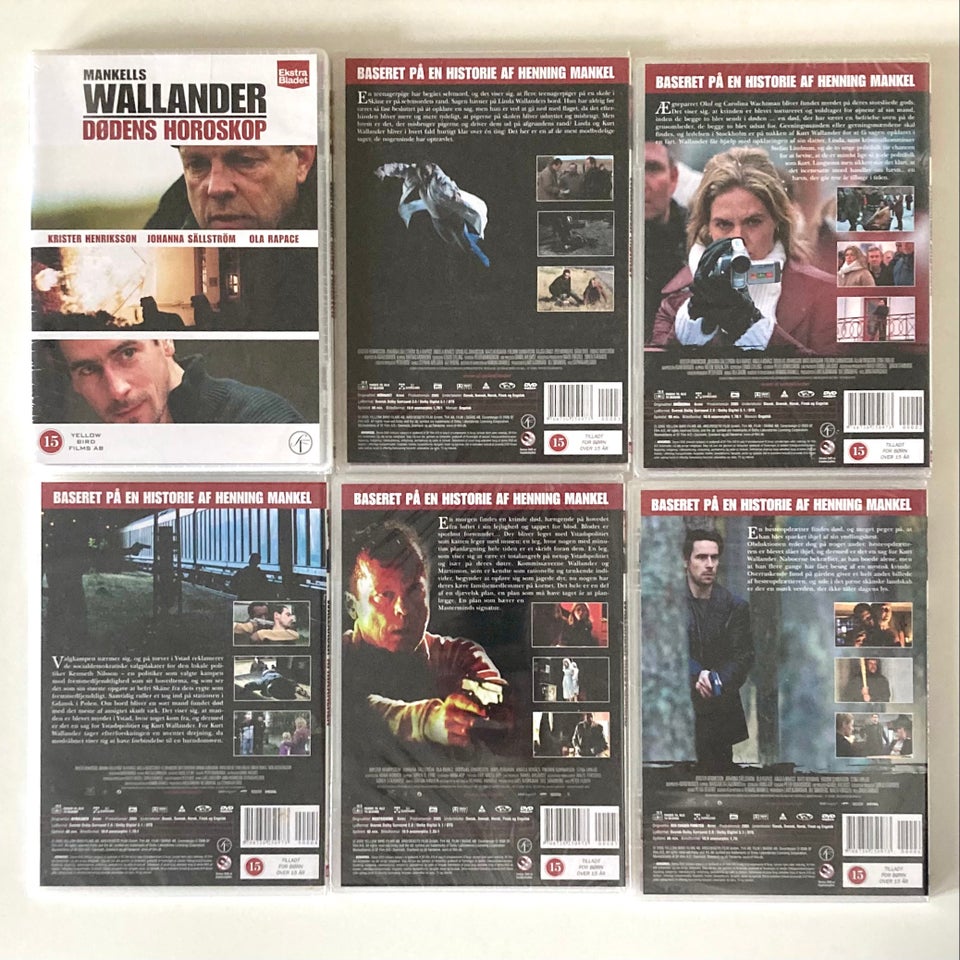 Wallander – I UBRUDT FOLIE, DVD, krimi