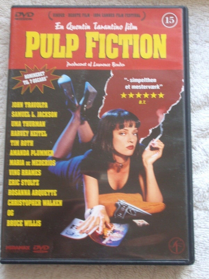 Pulp Fiction, DVD, action