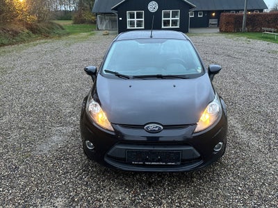 Ford Fiesta, 1,6 TDCi 95 ECO, Diesel, 2012, km 206000, sortmetal, nysynet, aircondition, ABS, airbag