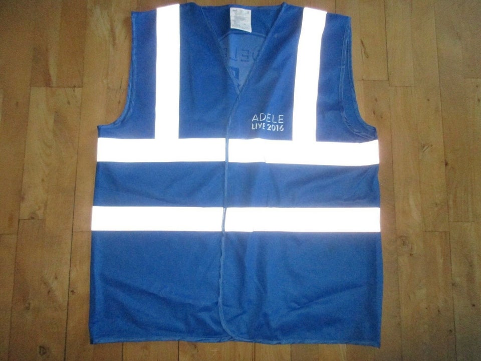 Sikkerhedsvest, Reflex vest med Adele tryk, str. XL