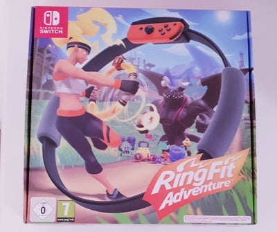 NY Ring Fit Adventure - fitness spil, Nintendo Switch, sport, Ny og uåbnet nintendo switch spil

Rin