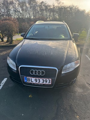 Audi A4, 1,8 T Avant, Benzin, 2006, km 260000, sort, klimaanlæg, aircondition, ABS, airbag, 5-dørs, 