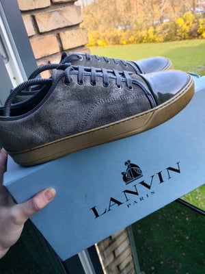 Sneakers, Lanvin, str. 42,  God men brugt, Super fine lanvin lak sko i størrelse 8 svarende til 42 4