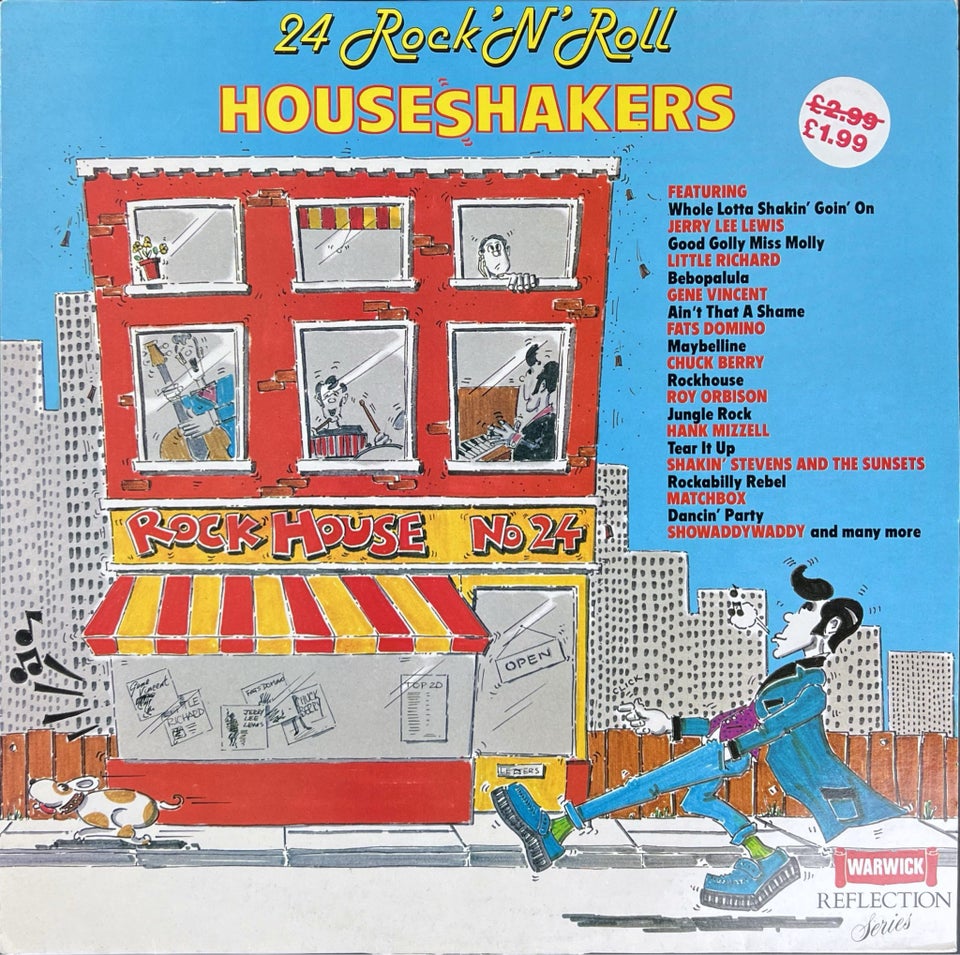 LP, Diverse - Opsamling, 24 Rock’N’Roll - Houseshakers