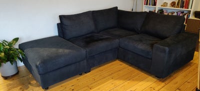 Hjørnesofa, Vimle modul sofa og puf. 
Bedste bud, skal hentes denne weekend