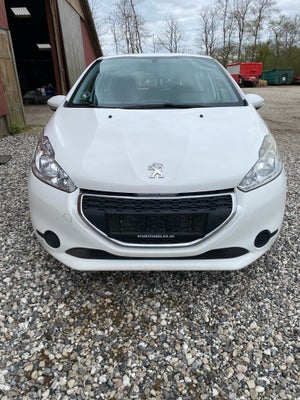 Peugeot 208, 1,4 HDi 68 Access, Diesel, 2012, km 280729, hvid, nysynet, aircondition, ABS, airbag, 5
