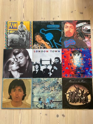 LP, Diverse, Gode gamle LP’ere.
Dansk og amerikansk musik. Pæn samling med Paul McCartney og Wings s