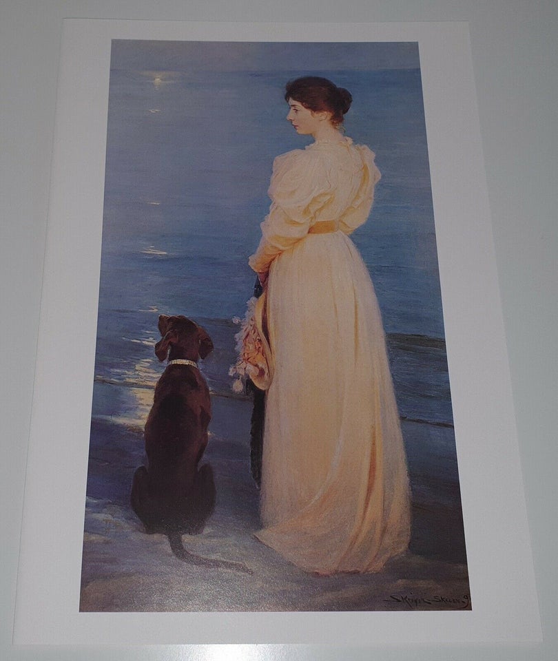 hypotese snave last Lille Krøyer plakat, P. S. Krøyer, motiv: Sommeraften ved Skagen – dba.dk –  Køb og Salg af Nyt og Brugt