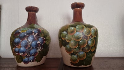 Keramik, Lerkander, Glasgow Port Dundas Pottery, 2 fine antikke Glasgow Port Dundas Potter krukker. 