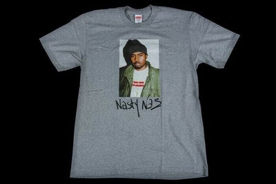 T-shirt, Supreme NAS tee, str. L – dba.dk – Køb og Salg af Nyt og