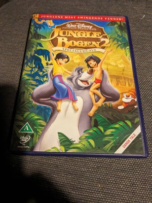 Junglebogen i specialudgave, DVD, familiefilm, Flot og velholdt Disney Dvd film med Junglebogen i sp