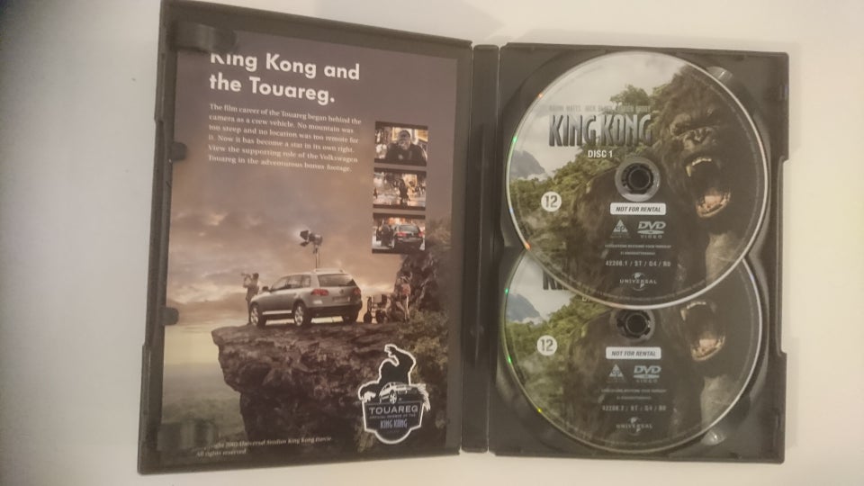 KING KONG (Limited Edition i Velourboks), instruktør Peter