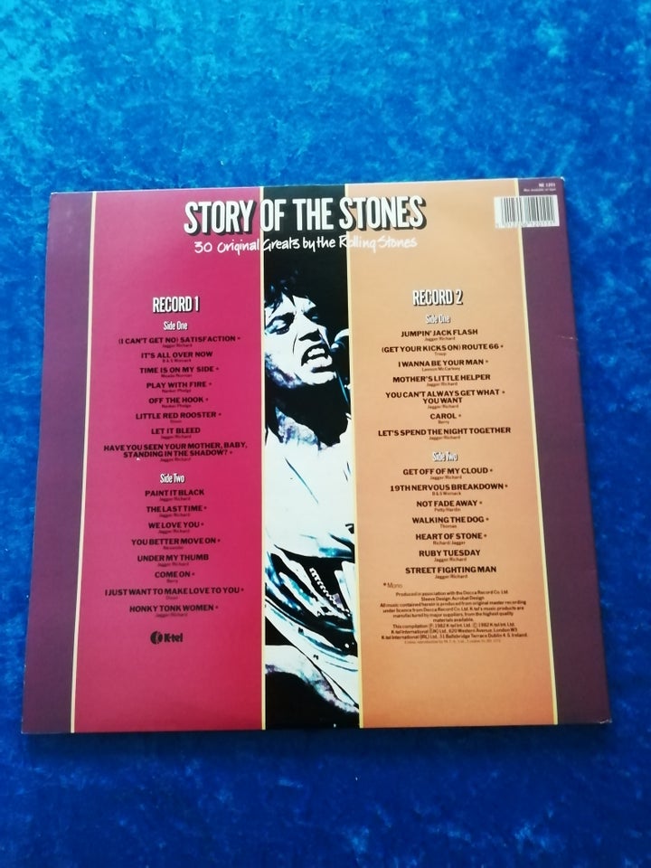 LP, THE ROLLING STONES, STORY OF THE STONES