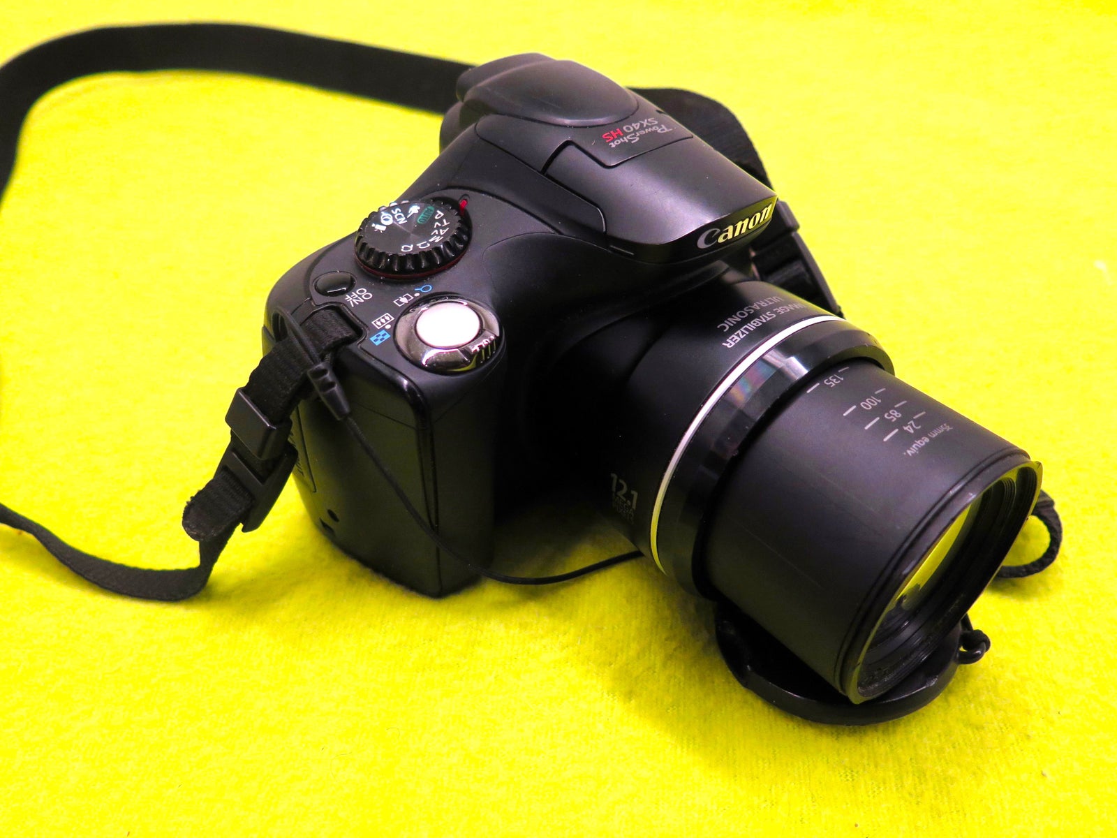 Canon, Canon Powershot SX40-HS, spejlrefleks