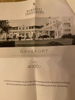 Gavekort til Skodsborg Kurhotel sælges. Værdi 4...