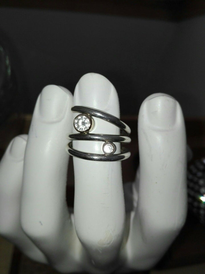 Fingerring, sølv, Vintage