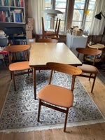 Spisebordsstol, Træ og læder, Farstrup
