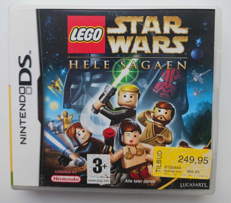 Lego Star Wars : Hele Sagaen (DK), Nintendo DS