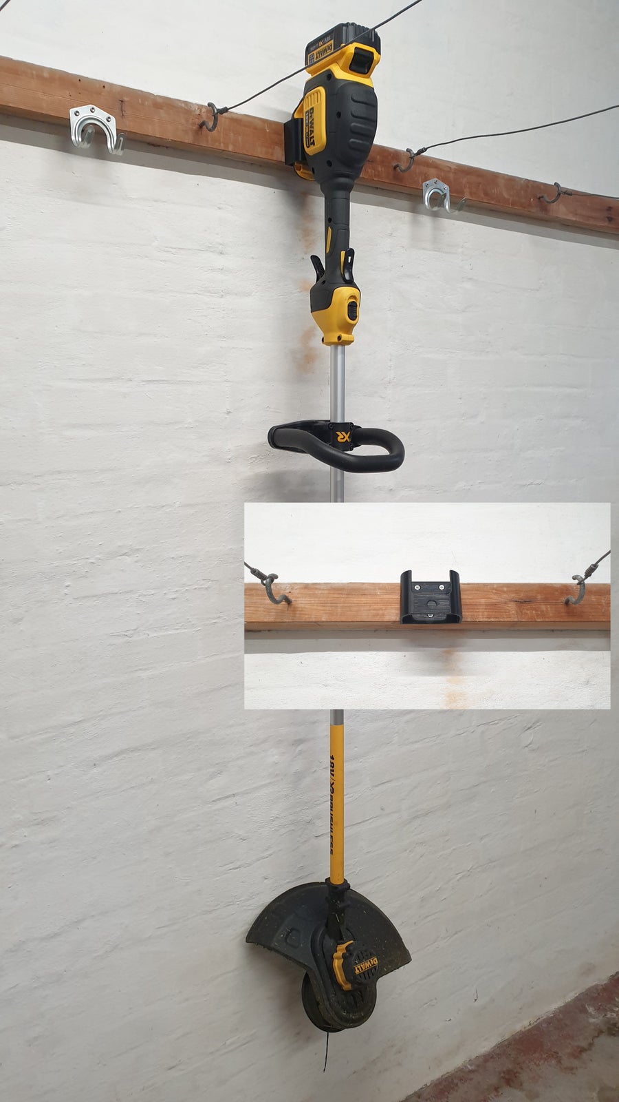 hvordan man bruger Melbourne Håndværker Tilbehør til elværktøj, Dewalt græstrimmer - holder 3d print – dba.dk – Køb  og Salg af Nyt og Brugt