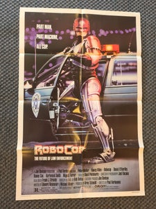 Original "Robocop" Biografplakat 1987