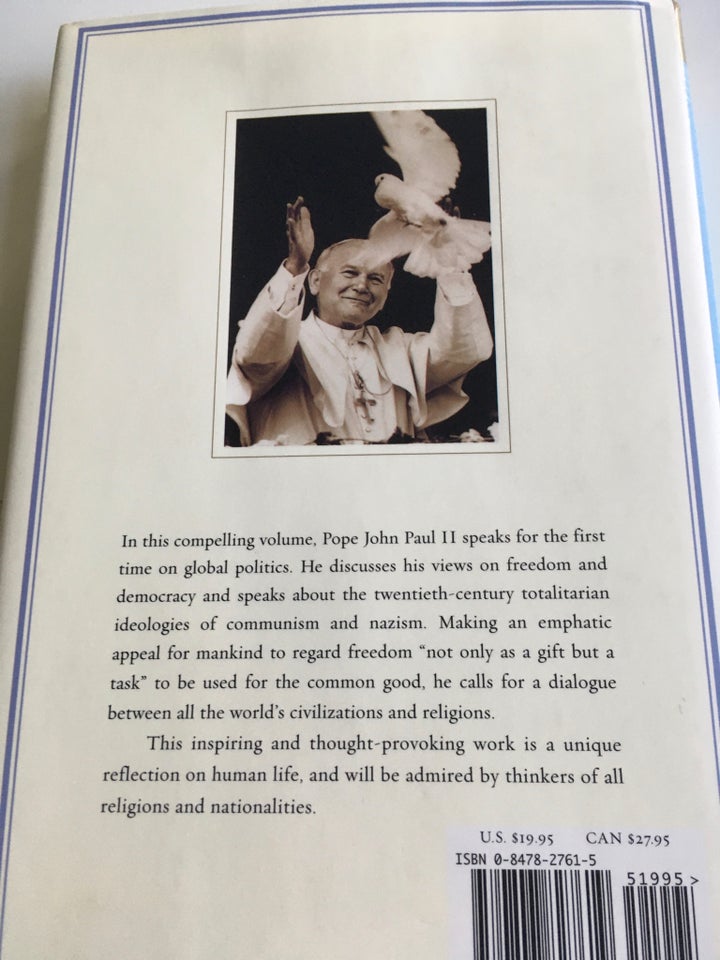 Memory and Identity, John Paul II, emne: religion
