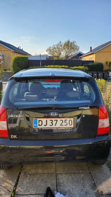 Kia Picanto, 1,1 EX, Benzin, 2006, km 233580, sort, 5-dørs, Flot Bil syn hos FDM, Næste syn June 202