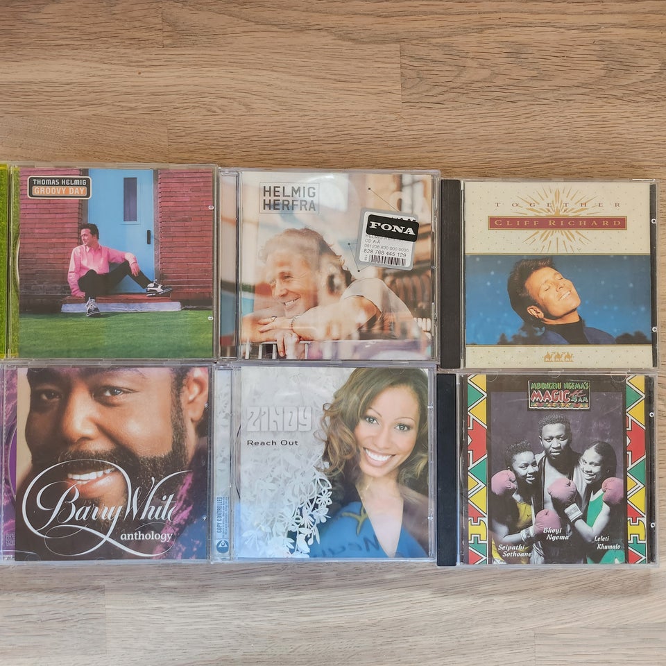 Forskellige kunstnere: CD'ere, pop