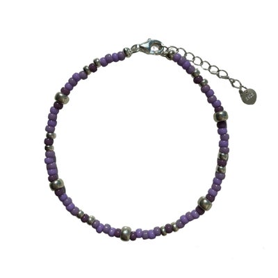Armbånd, sølv, UNIKA, UNIKA armbånd

Håndlavet armbånd i sterling sølv lavet med Miyuki perler. 

17
