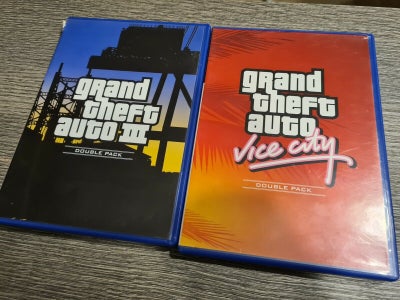 Grand Theft Auto 3 Vice City Double Pack Greatest Hits PS2