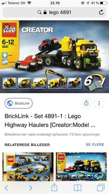 Lego best sale creator 4891