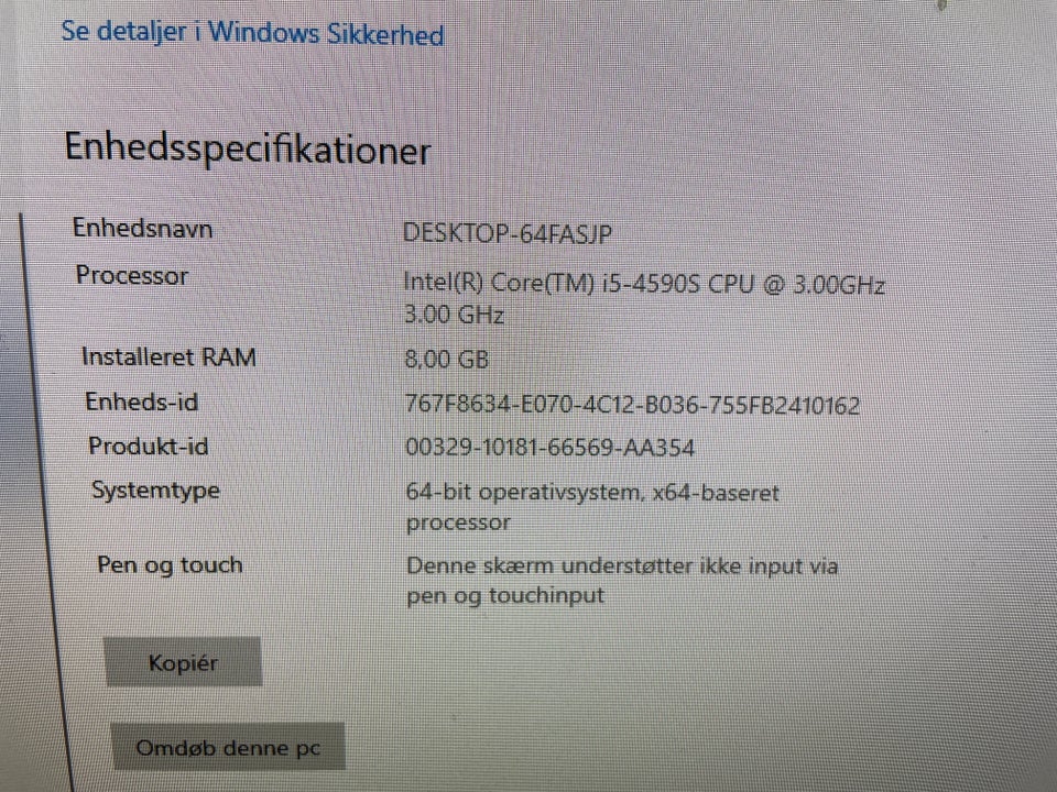 Dell, Optiplex 9030 AIO series core 5 , God