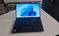 Lenovo Thinkpad x1 carbon gen 6, 3.40 GHz, 8 GB ram