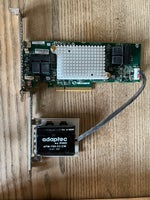 Adapter, Adaptec (Microsemi) RAID 81605ZQ with maxCach,