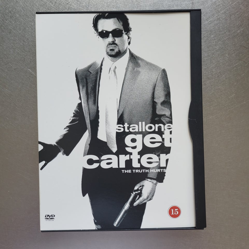 Get Carter med Sylvester Stallone, DVD, action