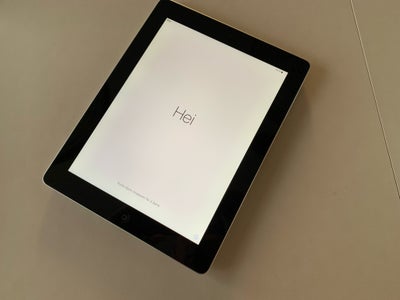 iPad 4, 16 GB, sort, God, Moderat brugt iPad 4. i flot kosmetisk stand. Inkl. originalt Apple cover.