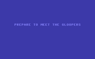 3-D Glooper, Commodore 64 & C128