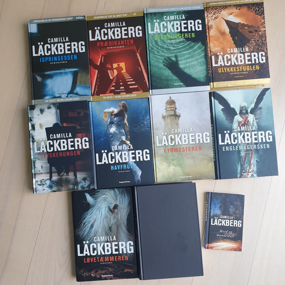 Fjällbacka serien - 11 bøger, Camilla Läckberg, genre: