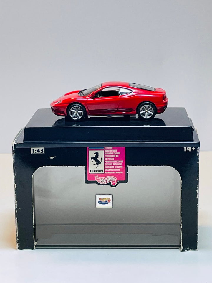 Modelbil, Hot Wheels Ferrari 360 Modena, skala 1:43