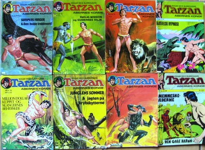 Tarzanblade - 8 stk, Tegneserie, Her sælges 8 stk. Tarzanblade samlet for 20 kr.

Se mine andre anno