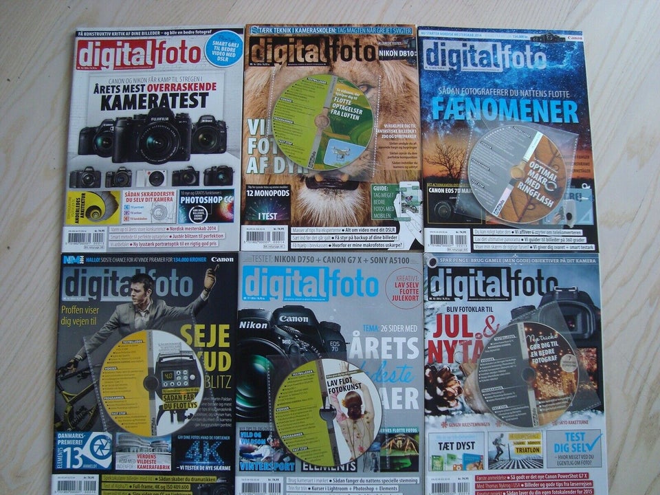 Digitalfoto, Magasin