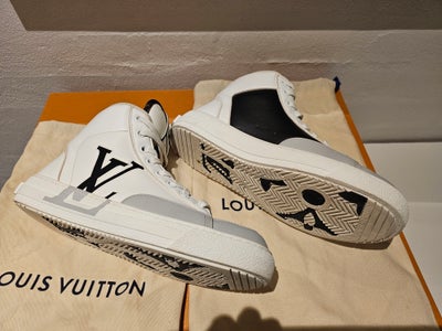 Sneakers, str. 37,5, Louis vuitton,  Hvid,  Skind,  Næsten som ny, Louis vuitton sneakers model Char